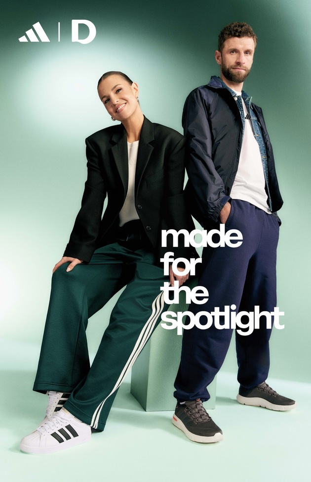Made for the Spotlight: DEICHMANN und adidas pr&auml;sentieren die neue Kollektion mit Thomas M&uuml;ller und Laura Wontorra