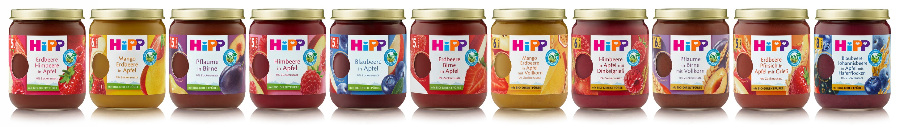 HiPP bringt Premium Früchte ins Babyglas