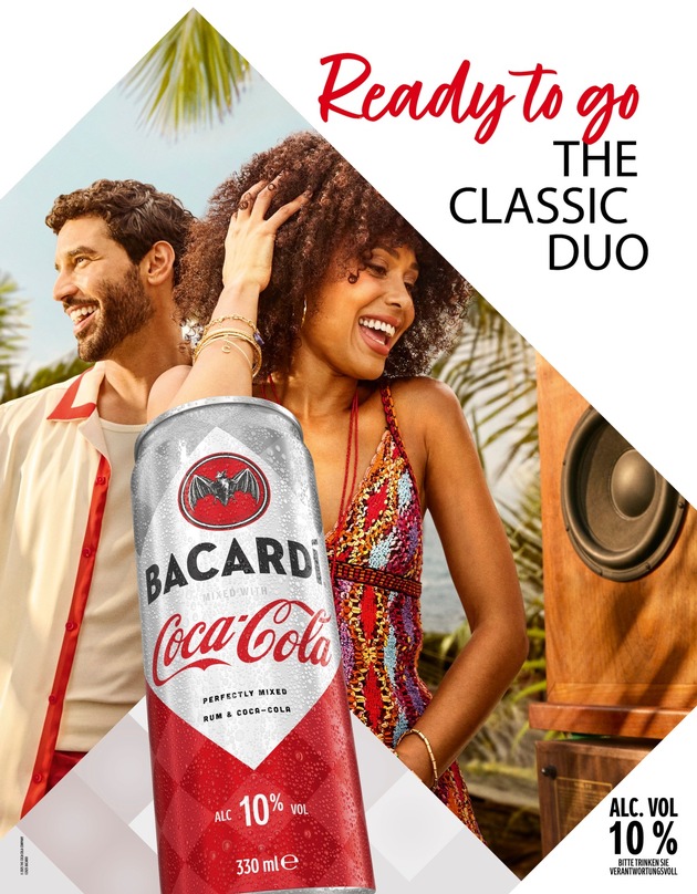 Presseinformation: BACARDÍ® &amp; Coca-Cola ab sofort fertig gemixt in der Dose