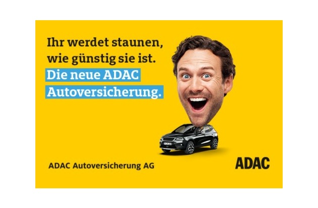 Kampagnenstart für die neue ADAC Autoversicherung: Sassenbach Advertising bringt Autofahrer zum Staunen / Erste Kampagne von Sassenbach Advertising als ADAC Leadagentur
