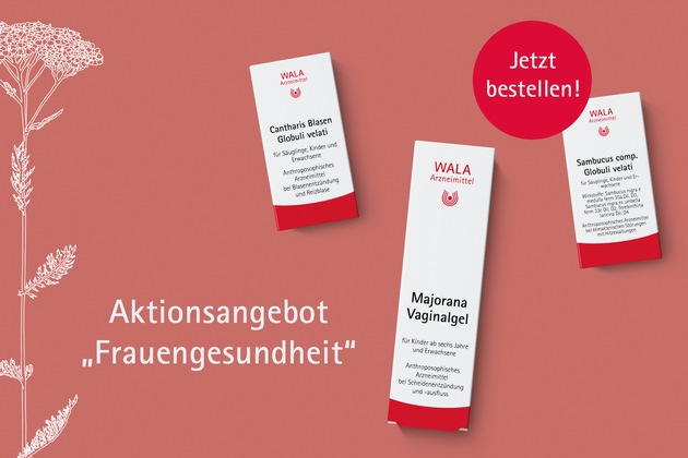 WALA Apothekenaktion „Frauengesundheit“