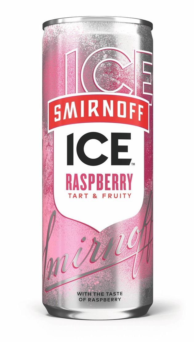 DIAGEO PM: NEU! SMIRNOFF ICE RASPBERRY