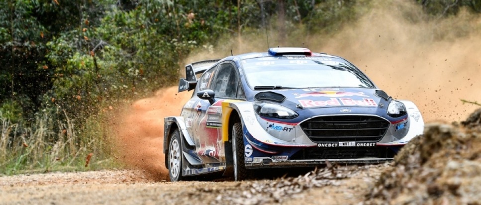 Ford-Werke GmbH: Starker Saisonabschluss: Ott Tänak fährt bei der Rallye Australien im Ford Fiesta WRC von M-Sport auf Platz zwei