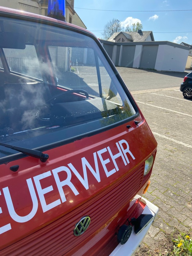 POL-PDTR: Sachbeschädigung an einem Fahrzeug des Feuerwehrmuseums Hermeskeil