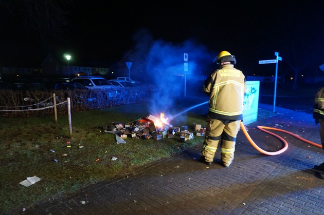FW-SE: Silvesterbilanz der Freiwilligen Feuerwehren im Kreis Segeberg