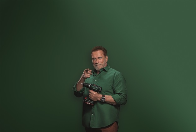 Parkside lancia una campagna con Arnold Schwarzenegger / in esclusiva da Lidl