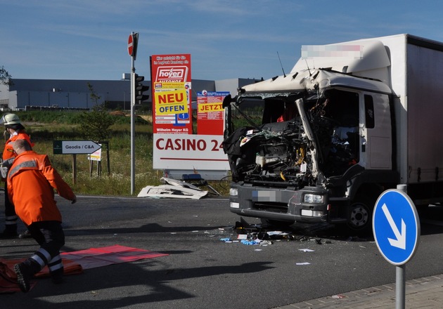 POL-WL: Lkw-Fahrer eingeklemmt ++ Buchholz - Polizei, Dein Freund und Helfer ++ Winsen/Rottorf - Einbruch in Imbiss ++ Und weitere Meldungen