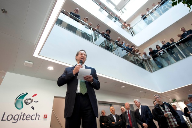 Logitech inaugure le Daniel Borel Innovation Center sur le campus de l&#039;Ecole Polytechnique Fédérale de Lausanne / Une cérémonie d&#039;inauguration qui célèbre l&#039;esprit d&#039;innovation du co-fondateur de Logitech