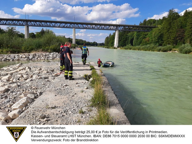 FW-M: Wochenendrückblick der Feuerwehr München für den 22. bis 24. August 2025