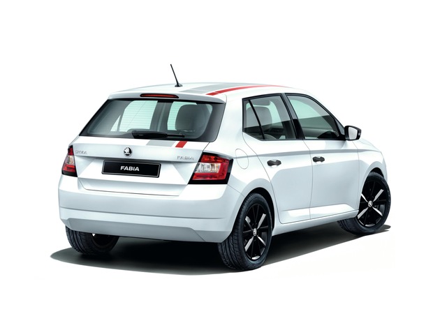 SKODA Fabia und Rapid Spaceback: stylische Sondermodelle Cool Edition mit ,Red &amp; Grey&#039;-Design (FOTO)