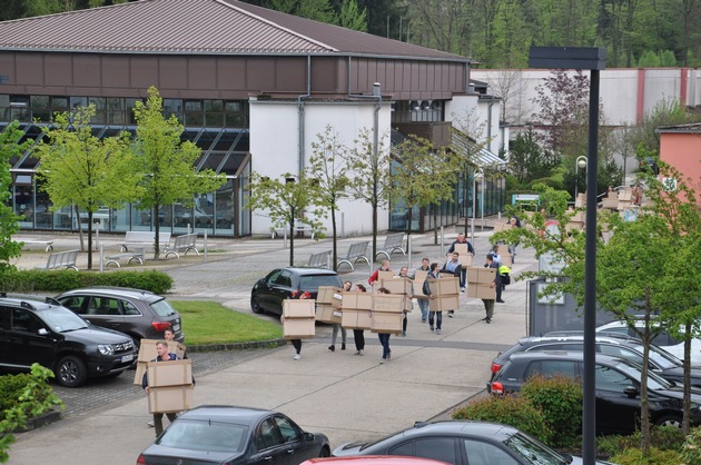 HDP-RP: &quot;Einkleidung&quot; an der Hochschule der Polizei Rheinland-Pfalz