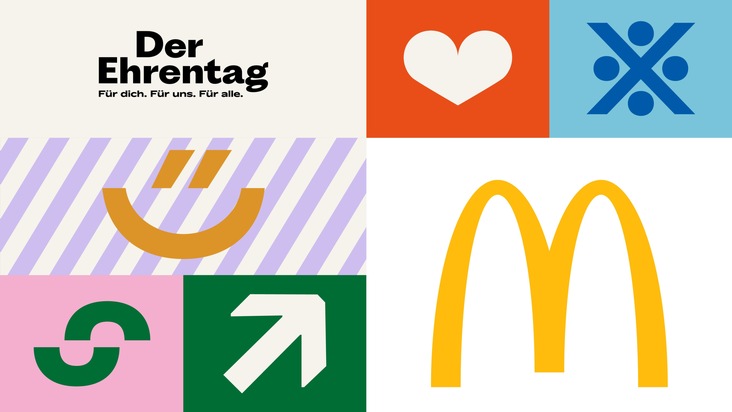 McDonald's Deutschland: Gemeinsam f&uuml;r das Miteinander: McDonald's Deutschland macht Engagement sichtbar - als F&ouml;rderpartner des "Ehrentags"