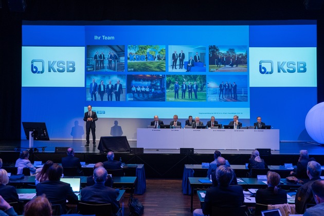 Gute Stimmung auf der KSB-Hauptversammlung