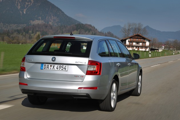 Doppelsieg für SKODA: Octavia Combi 4x4 und Yeti 4x4 sind die ,Allradautos des Jahres&#039; (FOTO)