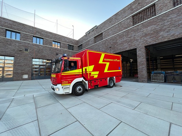 FW Stuttgart: Einzug der Freiwilligen Feuerwehr - Abteilung Logistik in die neue Feuer- und Rettungswache 5