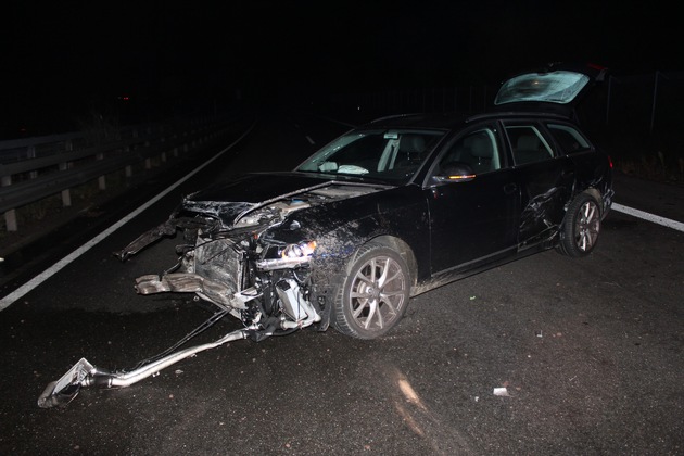 POL-PDPS: Verkehrsunfall mit zwei verletzten Personen
