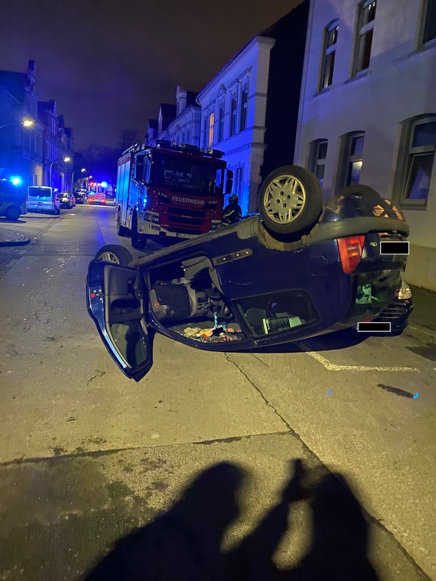 FW-BO: Schwere Verkehrsunfall auf der Kirchstraße