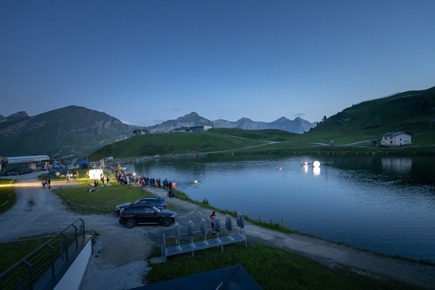 Höchstgelegenes Event der Alpen | Vollmondschwimmen am 12. August 2022