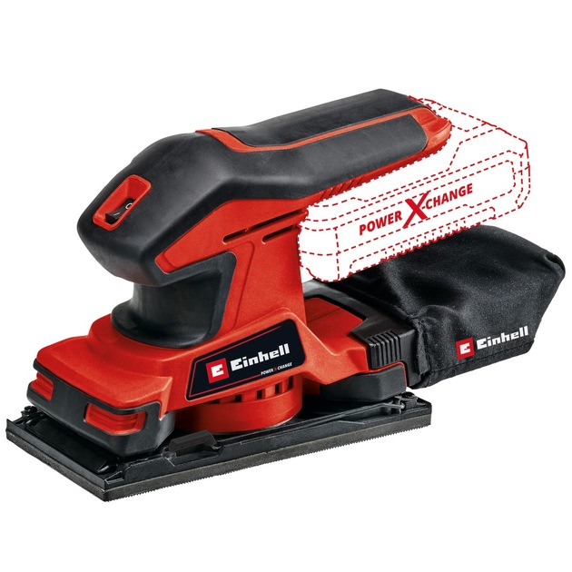 Lightweight and easy to handle – the Power X-Change cordless orbital sander from Einhell