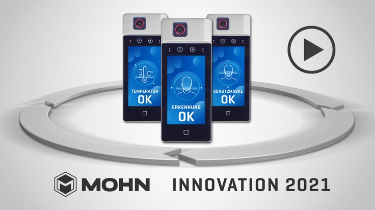 MOHN GmbH: Mundschutz, Temperatur, Gesichtserkennung: Sicherheit und Kontrolle durch den Face Checkpoint Scanner