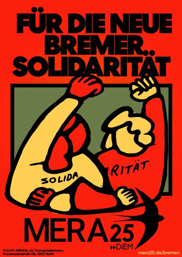 MERA25 für die Bürgerschaftswahl in Bremen zugelassen