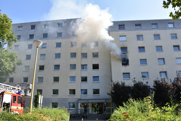 FW-DO: Küchenbrand im Studentenwohnheim