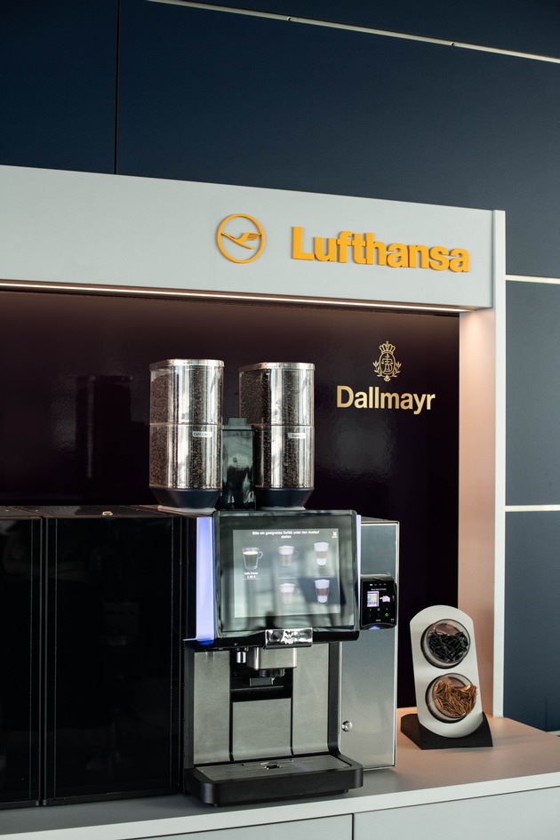 Dallmayr übernimmt Kaffee-Versorgung am Lufthansa Gate