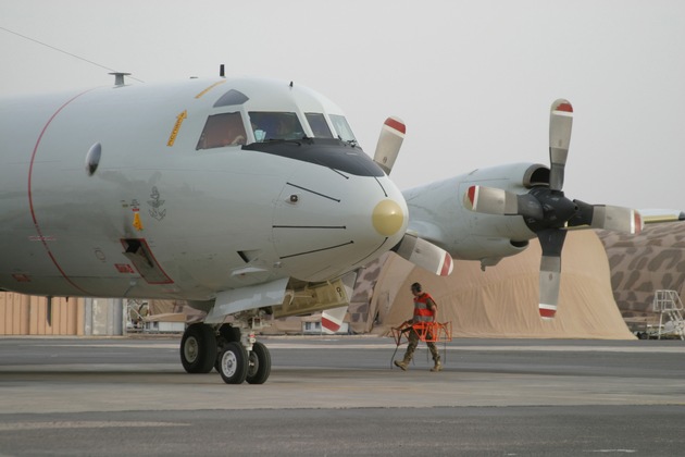 Deutsche Marine - Pressemeldung/ Pressetermin: Nordholzer Marineflieger erneut im Einsatz gegen Terrorismus