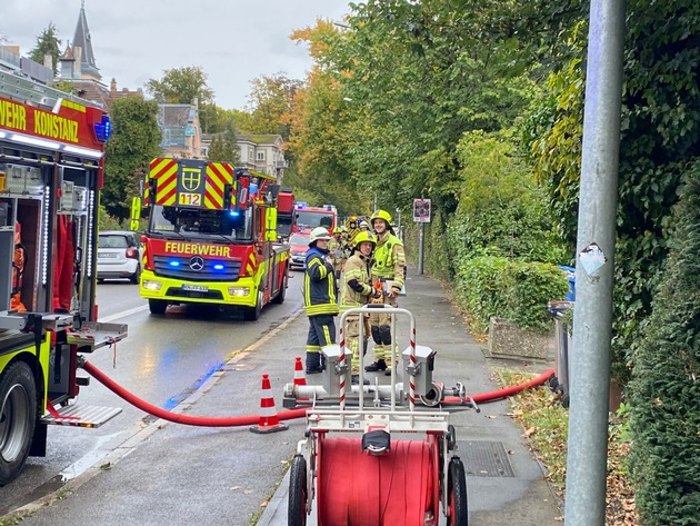 FW Konstanz: Balkonbrand