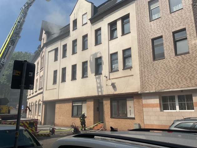 FW-DO: Wohnungsbrand in Dortmund-Marten fordert ein Todesopfer