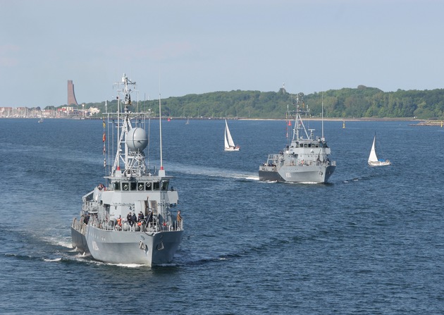 Deutsche Marine: Bilder der Woche - Die Minenstreitkräfte der Deutschen Marine