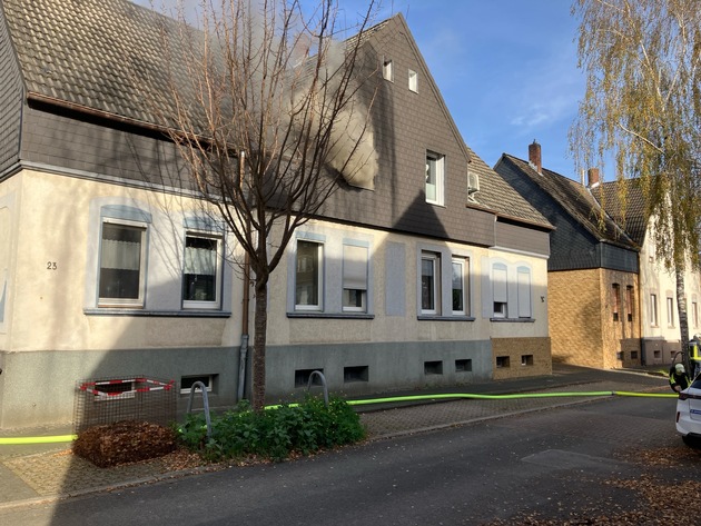 FW-BO: Küchenbrand mit massiver Rauchentwicklung in Bochum Werne