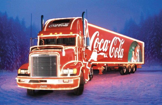 Der Coca-Cola Weihnachtstruck tourt wieder