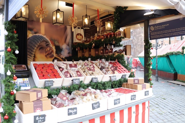 Bude 89: Das Kinderklinikum Nürnberg ist wieder auf dem Christkindlesmarkt vertreten