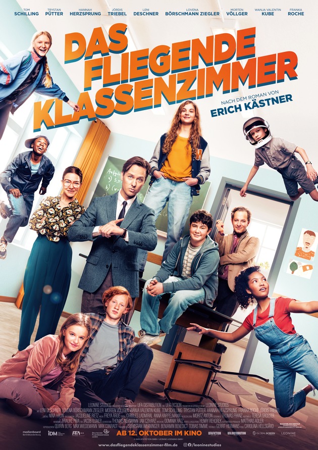 Trailer zu DAS FLIEGENDE KLASSENZIMMER / Ab 12. Oktober 2023 im Kino