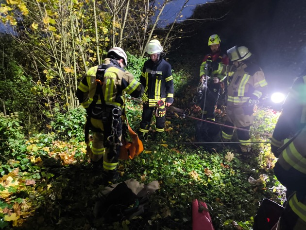 FW Königswinter: Personenrettung am Drachenfels