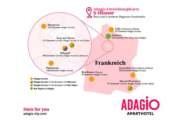 Pressemitteilung: Adagio kooperiert mit Sergic ++ 9 weitere Häuser