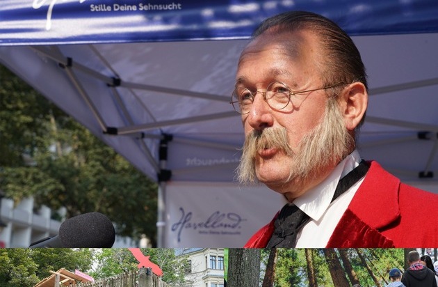 Tag der Deutschen Einheit: Brandenburg schickt berühmten Sohn: Theodor Fontane auf der EinheitsEXPO