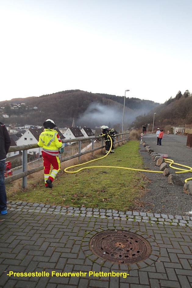 FW-PL: Flächenbrand und Verdächtige Rauchentwicklung