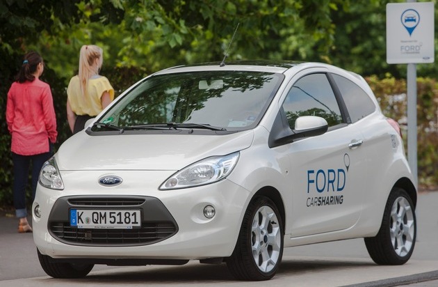 Ford-Werke GmbH: Ford Carsharing läutet den Sommer ein: Neukunden profitieren von attraktiven Angeboten (FOTO)