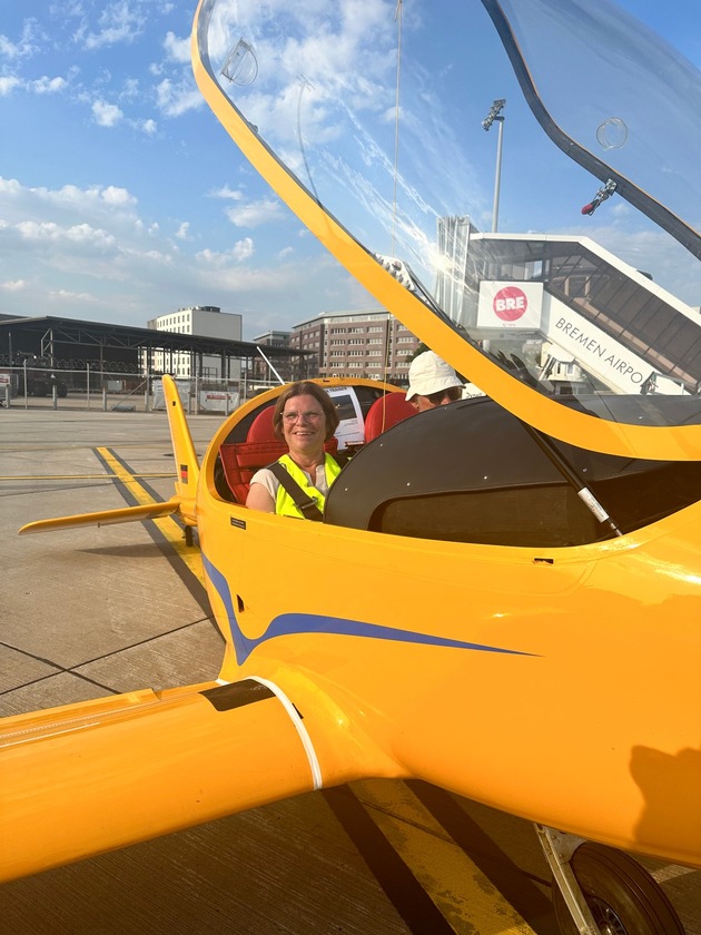 Erstmals startet Elektro-Flugzeug ab Bremen Airport