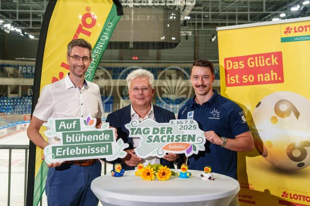 Sachsenlotto stärkt Partnerschaft für den „Tag der Sachsen“ 2025 – TeamSportSachsen-Vereine vor Ort