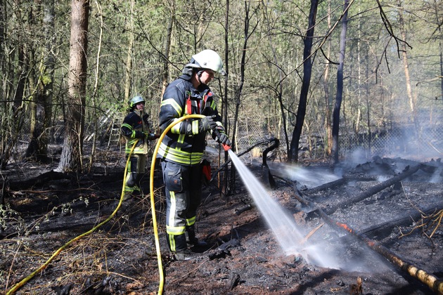 FW-SE: Erneut gro&szlig;er Wald- und Moorbrand im Kreis Segeberg