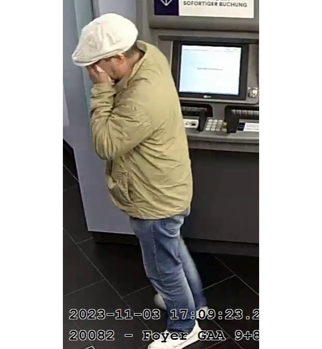 POL-H: Zeugenaufruf: Unbekannter manipuliert Geldautomat in Hannover-List und hebt in mehreren Städten Bargeld ab