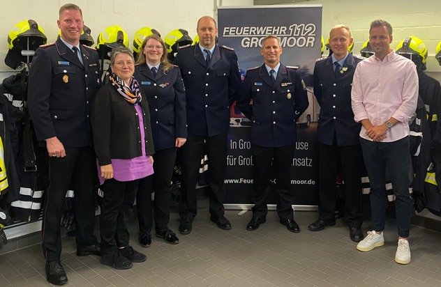 FW Wathlingen: Neuer Ortsbrandmeister gewählt - Staffelstab wird von Stantze an Conrad übergeben