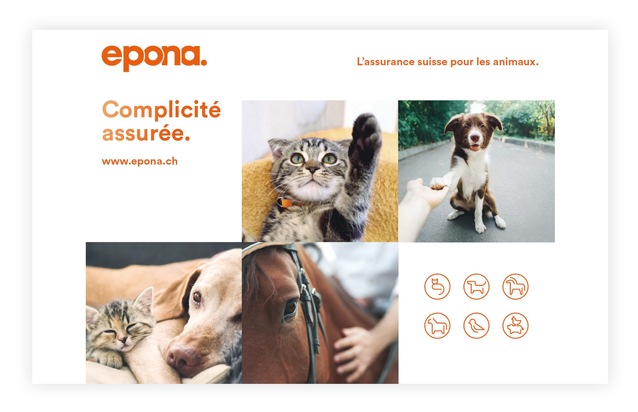 Epona: Plus connectée, plus intuitive, plus proche / Epona, la seule assurance indépendante pour animaux de Suisse, se renforce afin d'encore mieux assurer le bien-être des animaux