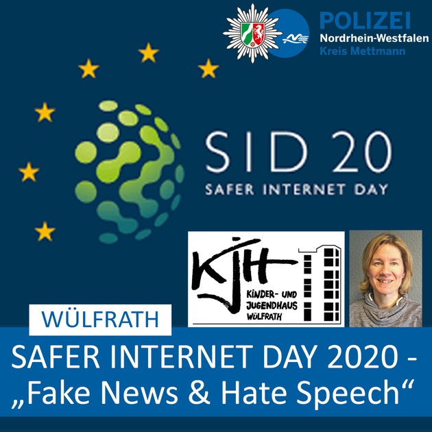 POL-ME: SAFER INTERNET DAY (SID 2020) - Fake News und Hate Speech - Wülfrath - 2002028