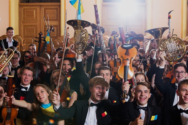 Bundesjugendorchester und Ukrainisches Jugendorchester geben gemeinsam Benefizkonzerte in Berlin, Hannover und Köln