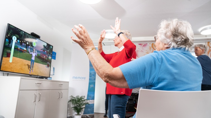 Unternehmensgruppe setzt auf hochmoderne Technik: Spielekonsole hält Bewohner der Alloheim Senioren-Residenzen fit