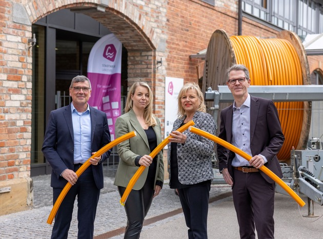 M-net erschließt rund 1.700 Haushalte in Landsberg am Lech mit echten Glasfaseranschlüssen
